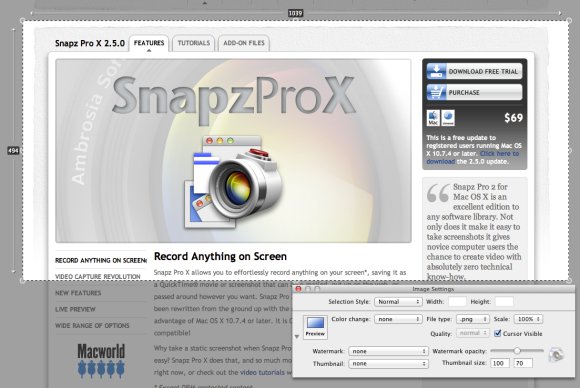 free video capture software for mac os 10.2